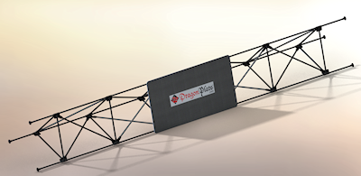 carbon fiber trade show booth structures